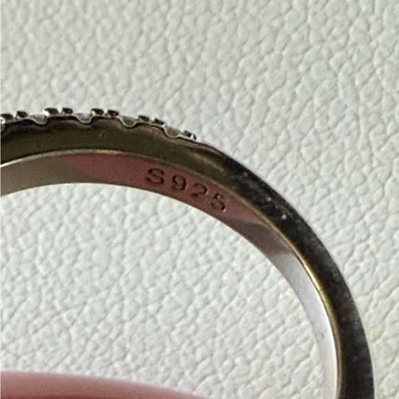 RARE! Vintage Lisa Jenks Sterling Silver Stackable Ring - Size 5.75 - Picture 3 of 4